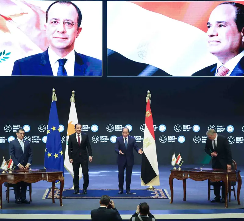 Έπεσαν οι υπογραφές με Αίγυπτο - Συμφωνία Πλαίσιο για αξιοποίηση κυπριακού φυσικού αερίου