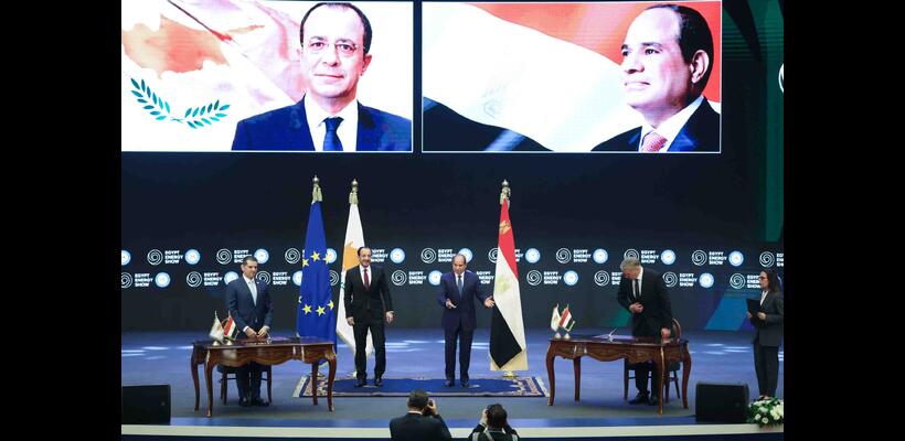 Έπεσαν οι υπογραφές με Αίγυπτο - Συμφωνία Πλαίσιο για αξιοποίηση κυπριακού φυσικού αερίου