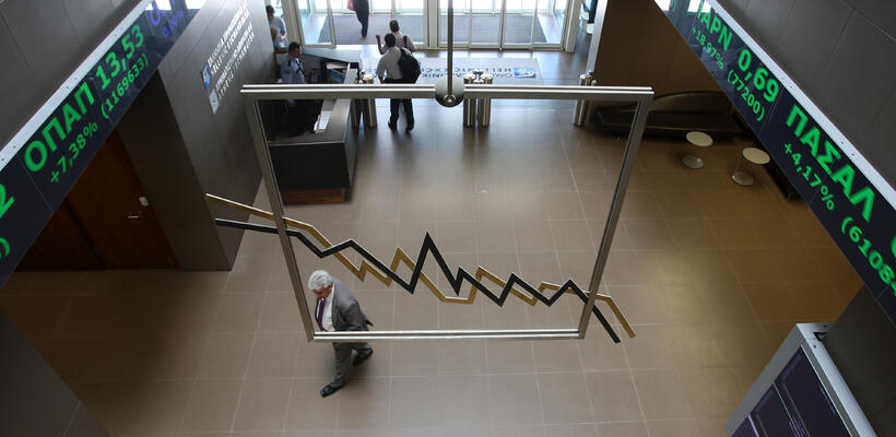 Ανακάμπτει το Χρηματιστήριο Αθηνών με την αποκλιμάκωση της κρίσης