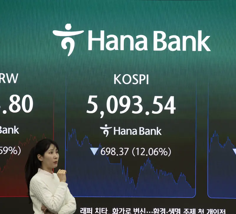 Ο πόλεμος βυθίζει τις ασιατικές αγορές – Με πτώση 12% έκλεισε o νοτιοκορεατικός Kospi