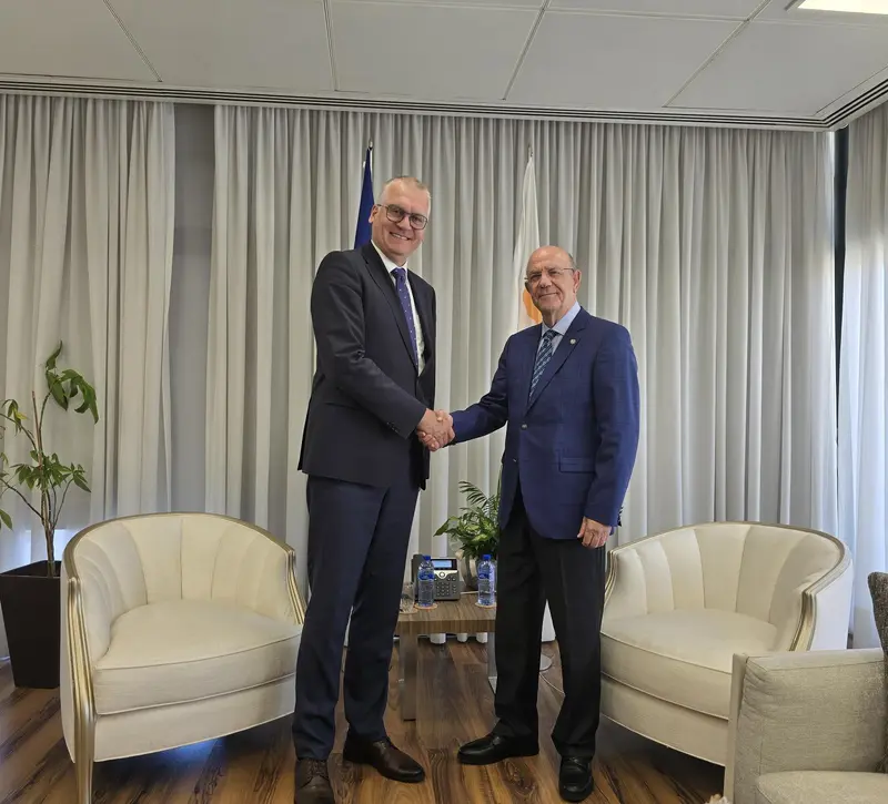 Στη Λευκωσία ο Αντιπρόεδρος της ΕΤΕπ - Στο τραπέζι τα αναπτυξιακά έργα της Κύπρου