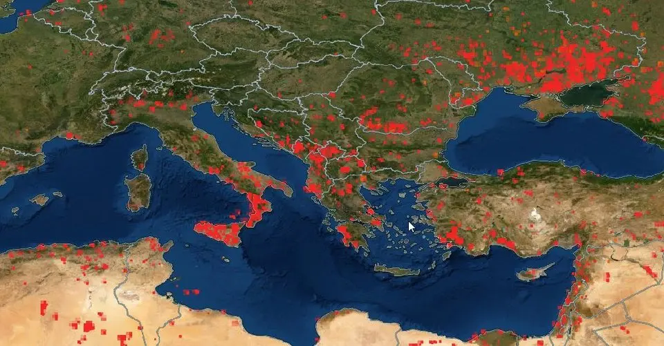 Ξηρασία και φωτιές δοκιμάζουν την Ευρώπη – Οι υδάτινοι πόροι μειώνονται