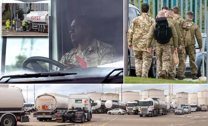 Βρετανία: Με συμμετοχή Στρατού η αντιμετώπιση της κρίσης καυσίμων