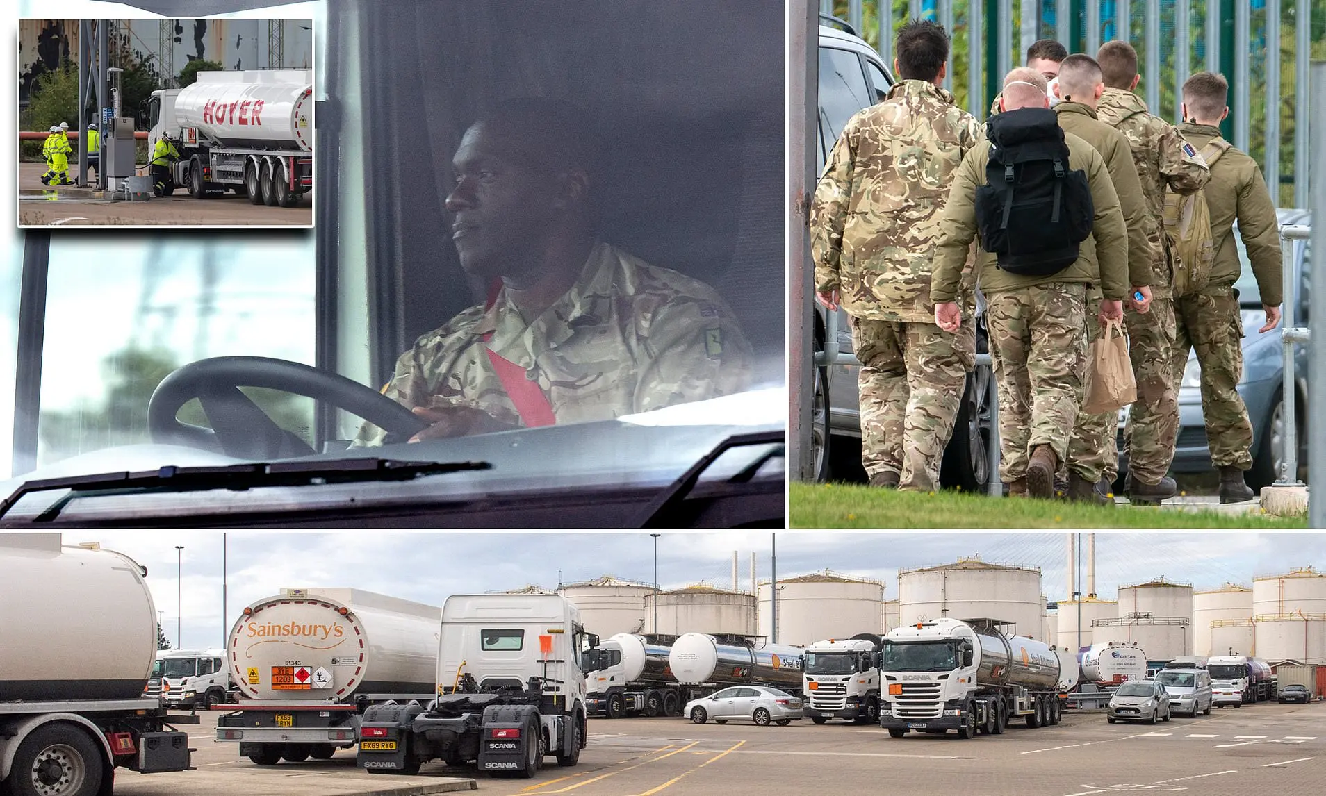 Βρετανία: Με συμμετοχή Στρατού η αντιμετώπιση της κρίσης καυσίμων