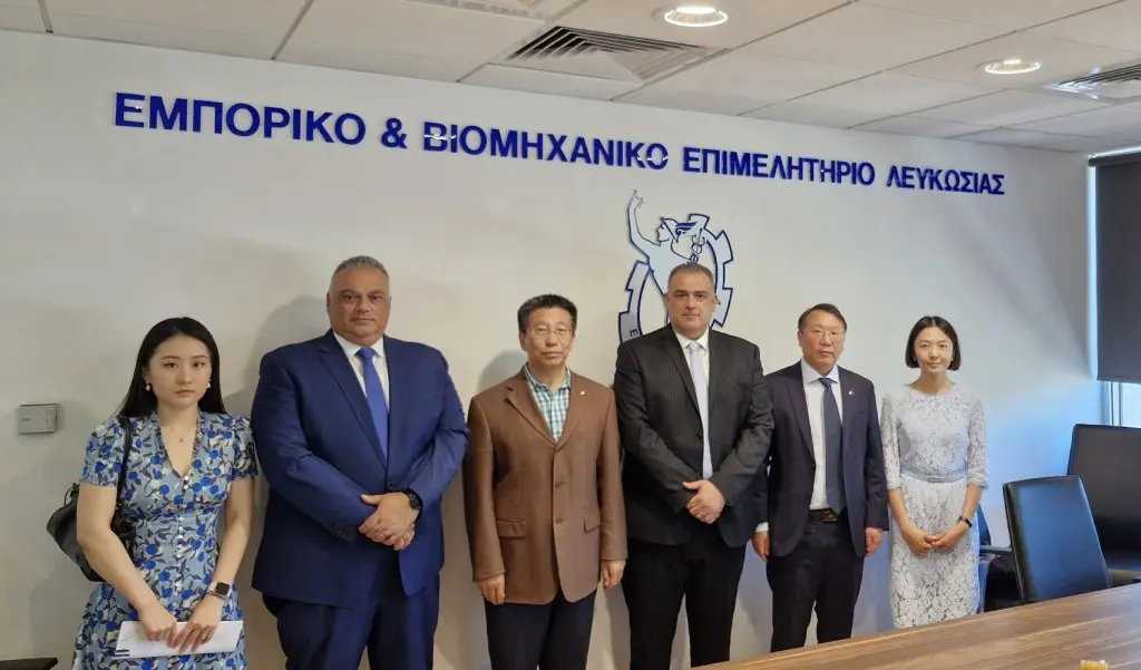 Συνάντηση ΕΒΕ Λευκωσίας με τον Πρέσβη της Κίνας