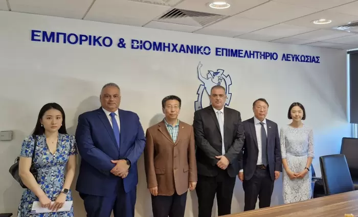 Συνάντηση ΕΒΕ Λευκωσίας με τον Πρέσβη της Κίνας