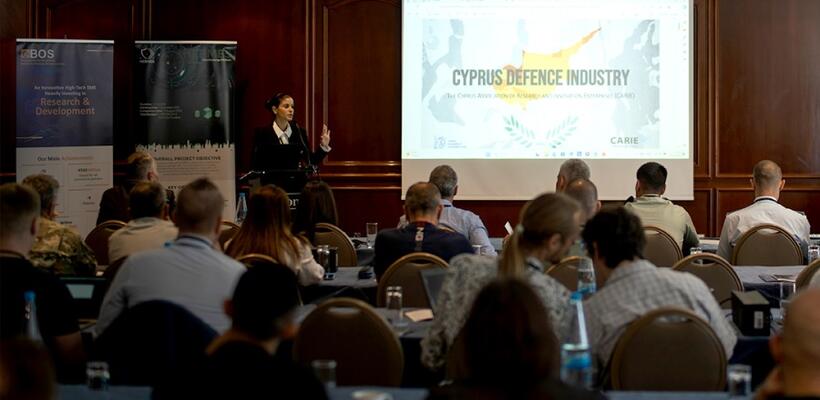 Hμερίδα συνεργασίας μεταξύ του Ευρωπαϊκού έργου HERMES και του Κυπριακού Αμυντικού Οικοσυστήματος.