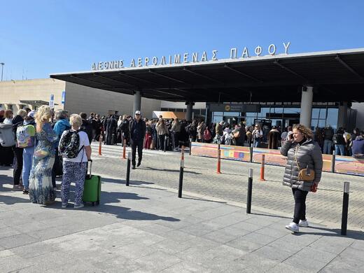 Hermes Airports: Ακύρωση πέντε πτήσεων από το αεροδρόμιο Πάφου - Καμιά αλλαγή στις αφίξεις