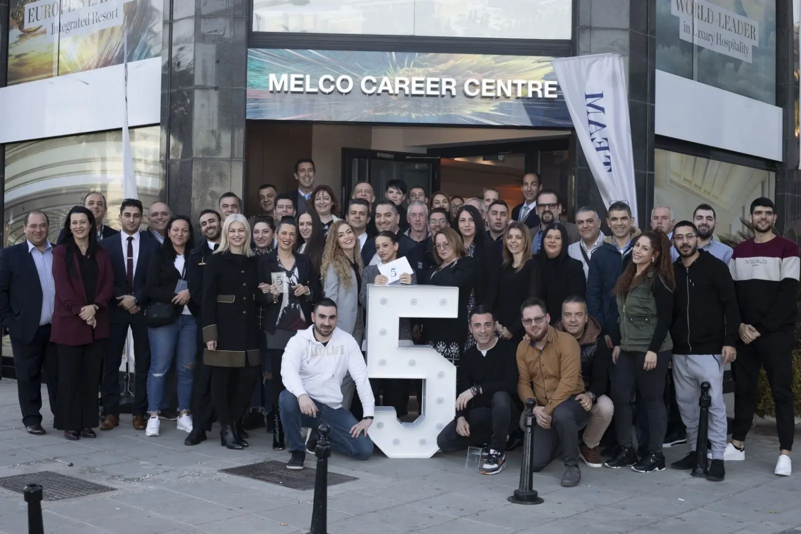 Η Melco Cyprus γιορτάζει τα πεντάχρονά της τιμώντας τα πρώτα μέλη της