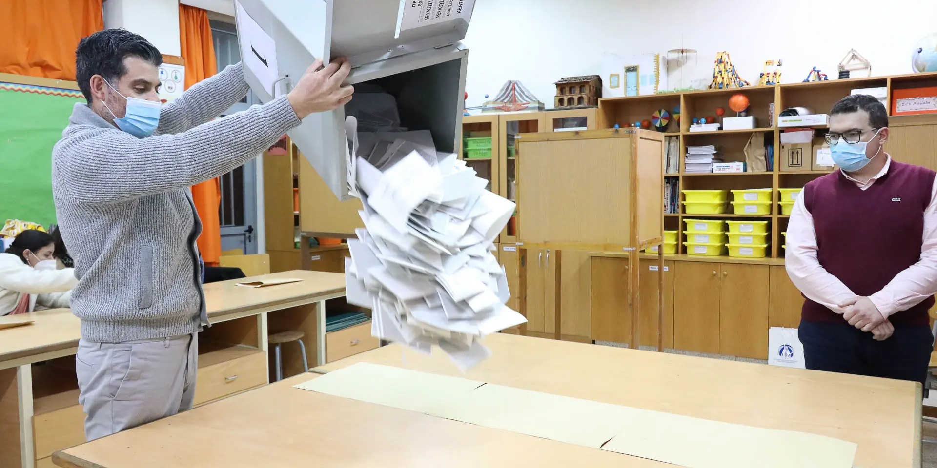 Χριστοδουλίδη και Μαυρογιάννη ανέδειξε η κάλπη για τον δεύτερο γύρο των εκλογών