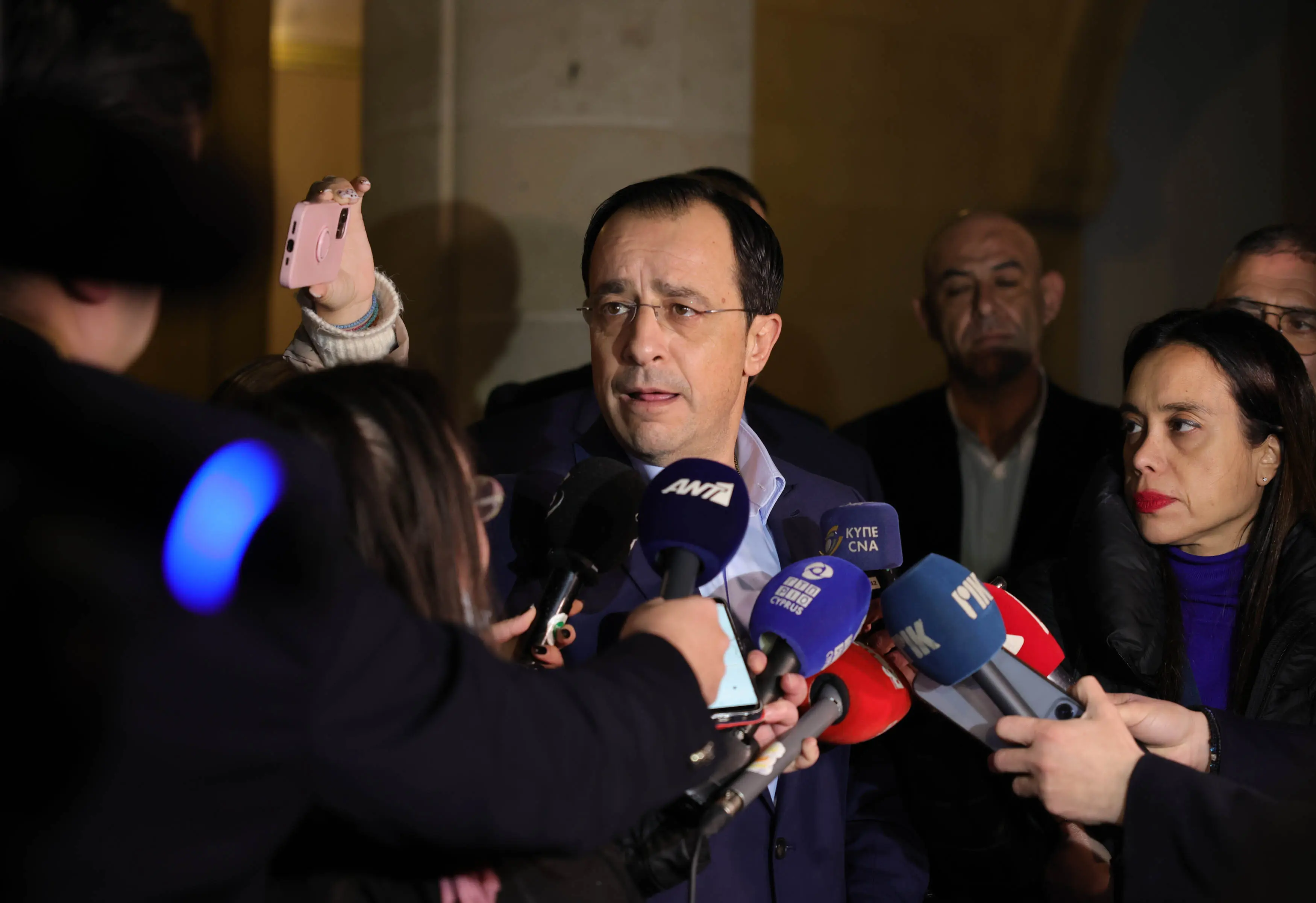 Χριστοδουλίδης για σχηματισμό Κυβέρνησης: «Όλα θα γίνουν στην ώρα τους»