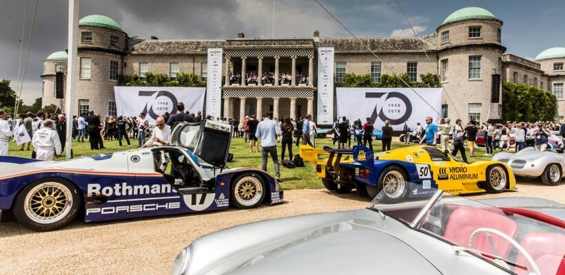 Η Porsche γιόρτασε τα 70χρονα της στο Goodwood Festival of Speed