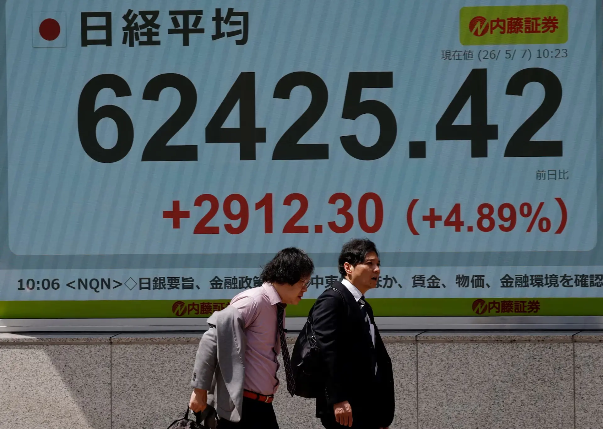 Ο Nikkei πάνω από τις 62.000 μονάδες για πρώτη φορά – Ράλι στην Ασία παρά τις απειλές Τραμπ προς Ιράν