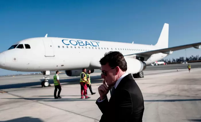 Το λουκέτο της Cobalt έφερε καθίζηση στον τζίρο των αερομεταφορών