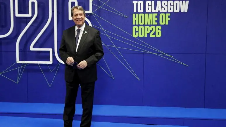 Σήμερα η παρέμβαση του Προέδρου Αναστασιάδη στην COP26