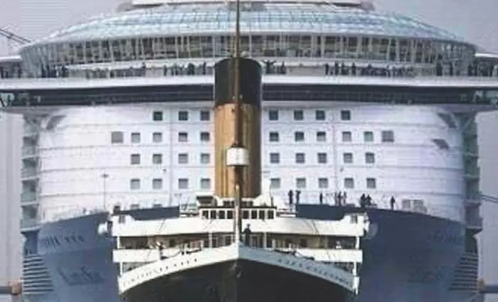 Συγκρίνοντας τον Τιτανικό με ένα σύγχρονο κρουαζιερόπλοιο
