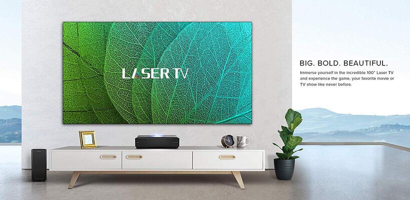 Τηλεόραση λέιζερ 100 ιντσών διαθέσιμη στην αγορά του Ντουμπάι