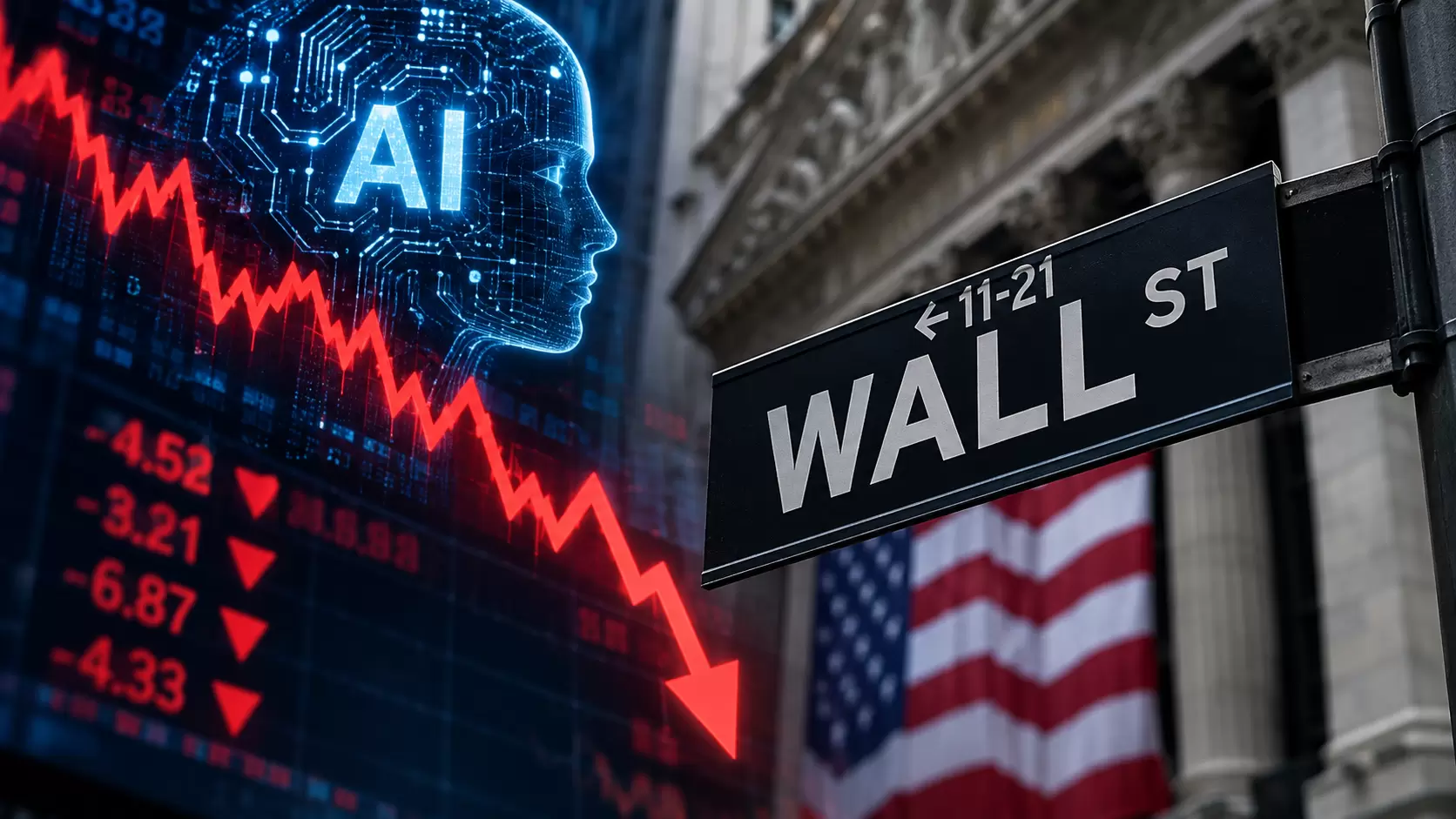 Καμπανάκι για το AI trade: Η φούσκα της τεχνητής νοημοσύνης απειλεί τη Wall Street με το χειρότερο κραχ από το 2008