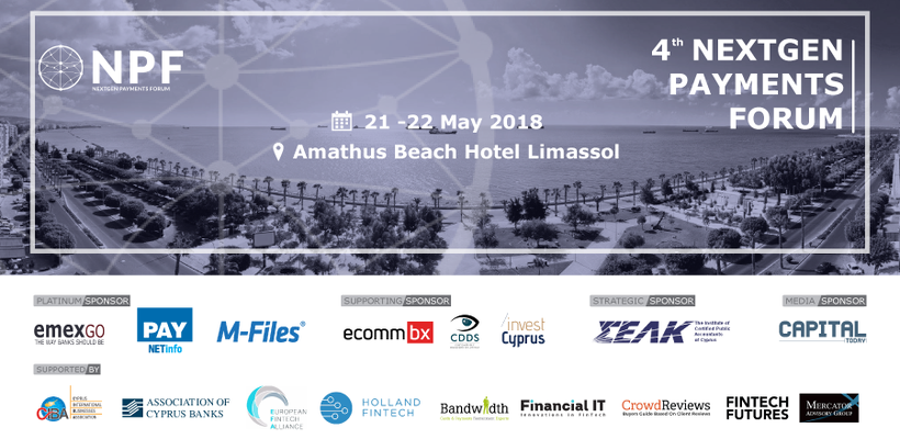Nextgen Payments Forum: Για πρώτη φορά στη Κύπρο