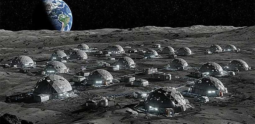 NASA: Θα φτιάξουμε ένα χωριό στη Σελήνη μέχρι το 2035