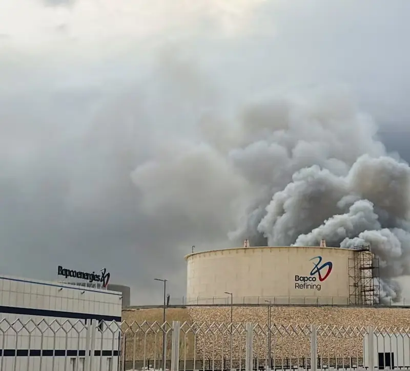 Μπαχρέιν: Σε κατάσταση «ανωτέρας βίας» η Bapco Energies μετά από επίθεση στο διυλιστήριο