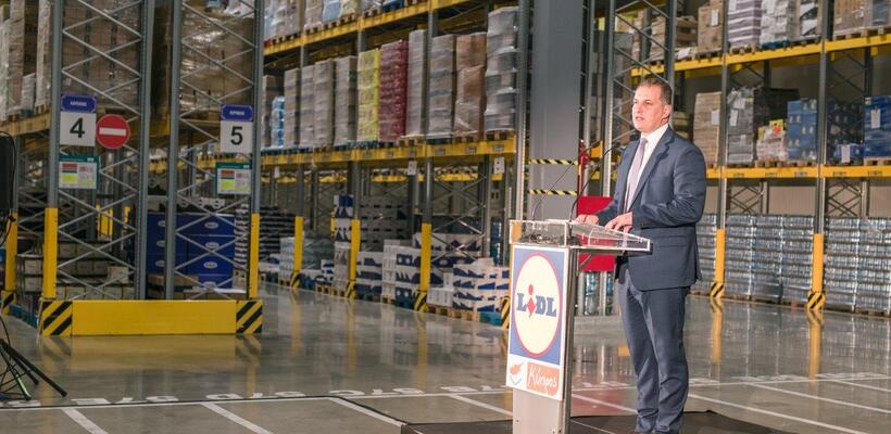 Η Lidl Κύπρου μόλις απέκτησε το μεγαλύτερο Logistic Center του νησιού