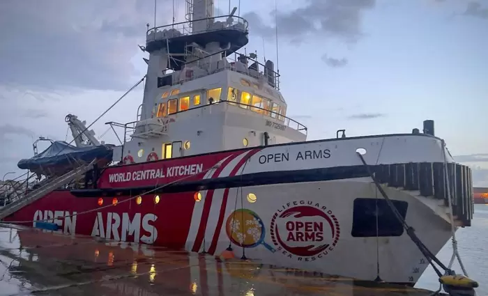 «Γραμμή Ζωής» από την Κύπρο στη Γάζα - Αναχωρεί το πλοίο με τη βοήθεια