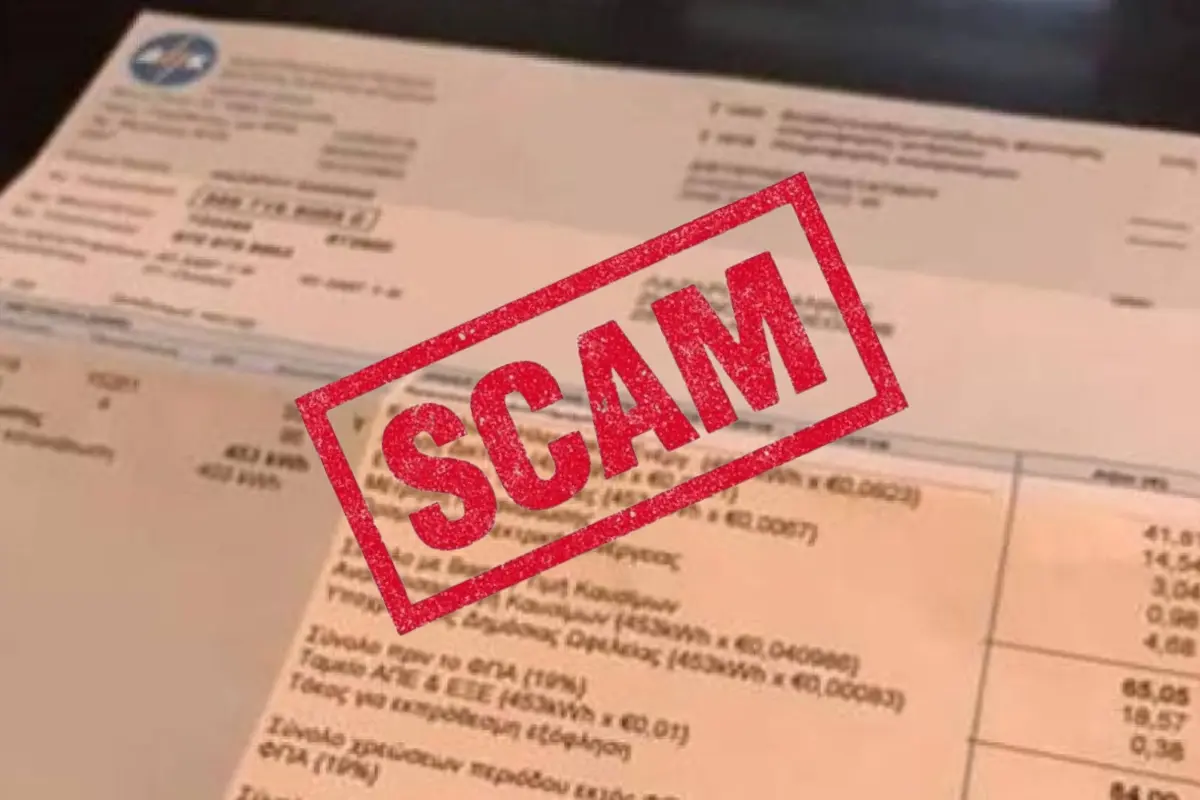 Νέα ηλεκτρονική απάτη με «λογαριασμούς» ρεύματος