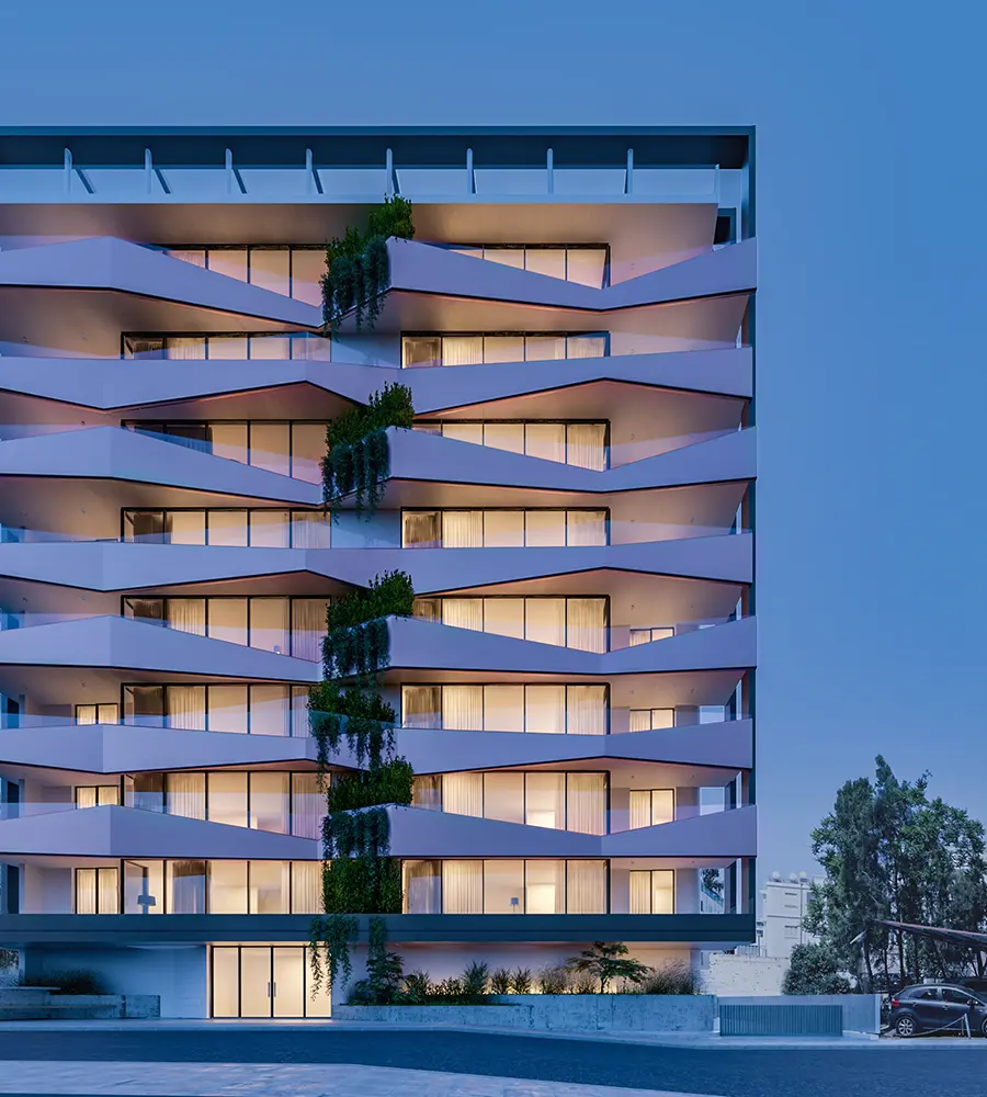 Μοντέρνα πολυκατοικία στο κέντρο της πρωτεύουσας