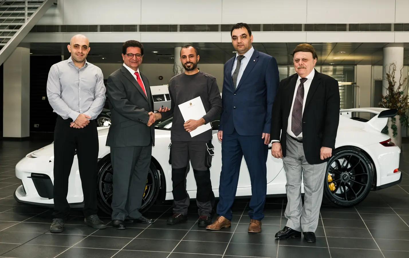 Ανώτατη διάκριση από τη Porsche για τεχνικό της A.I.Motokinisi Ltd