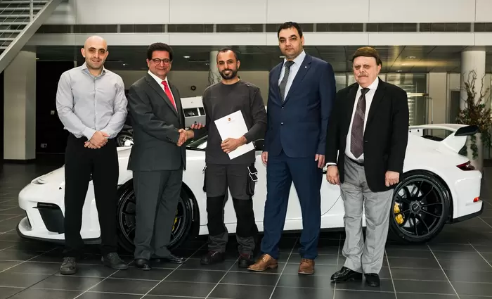 Ανώτατη διάκριση από τη Porsche για τεχνικό της A.I.Motokinisi Ltd