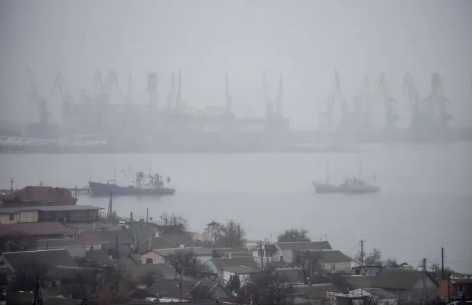 Εμπορικό πλοίο αναχώρησε από κατεχόμενο ουκρανικό λιμάνι