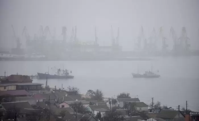 Εμπορικό πλοίο αναχώρησε από κατεχόμενο ουκρανικό λιμάνι