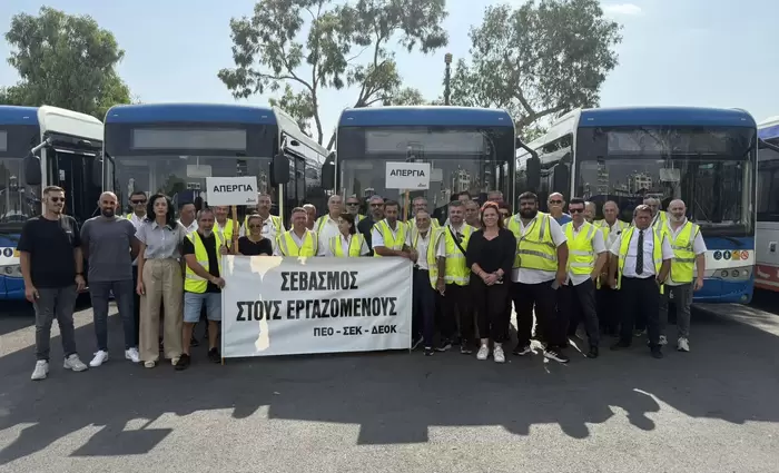Επί τάπητος νέα πρόταση για άρση της απεργίας στα λεωφορεία Λάρνακας
