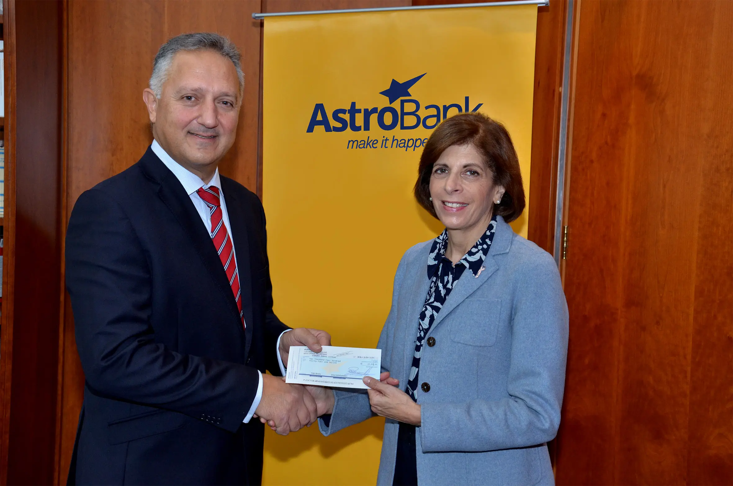 Η AstroBank στηρίζει Europa Donna και Ερυθρό Σταυρό