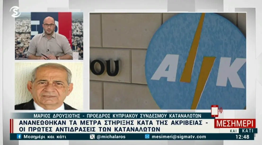 Καταναλωτές: «Πολύ μεγάλη και ευχάριστη έκπληξη» τα μέτρα της Κυβέρνησης 