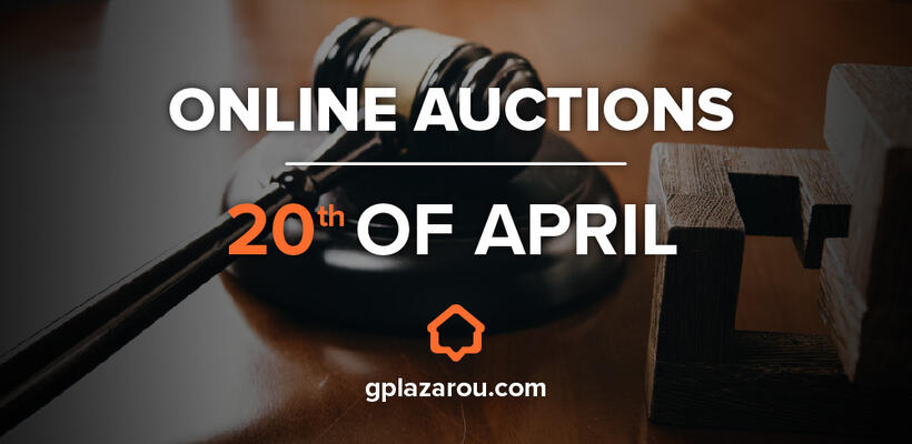 Online auction! Η G&P Lazarou estate agents ξανά χτυπά στις 20/4/2023