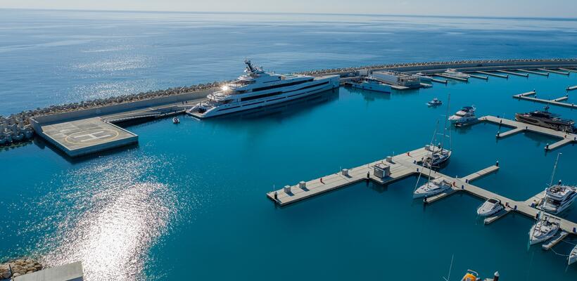 Γιοτ 200 εκατομμυρίων ευρώ στην Μαρίνα Αγίας Νάπας