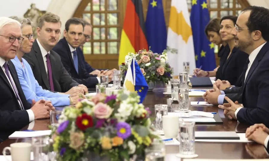 ΠτΔ: «Ιστορική» η επίσκεψη του Γερμανού Προέδρου - Μίλησε για προκλήσεις ο Στάινμαϊερ