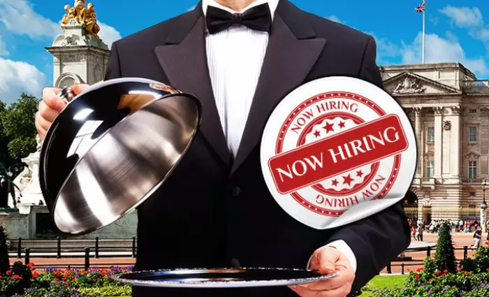 Θέση εργασίας στο Μπάκιγχαμ: Η βασίλισσα ζητεί μπάτλερ