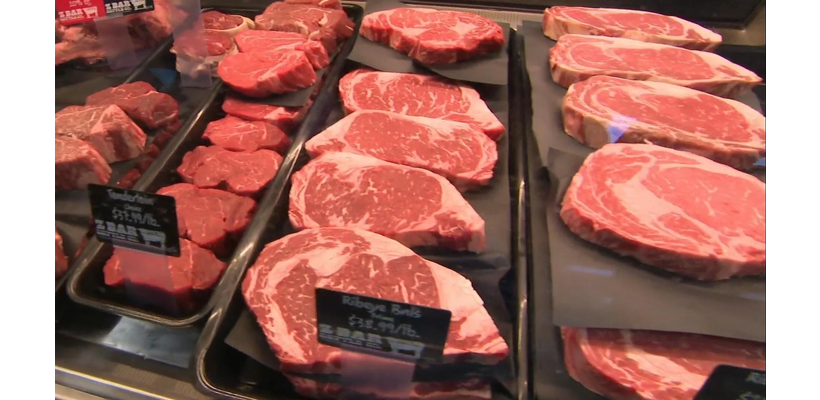 Σπάνε τα «κοντέρ» οι παγκόσμιες τιμές κρέατος – Περιορισμένα τα αποθέματα βοδινού (γράφημα)