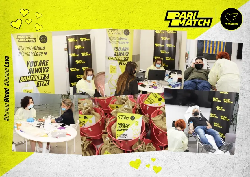 Ημέρα αιμοδοσίας Parimatch