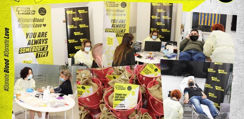 Ημέρα αιμοδοσίας Parimatch