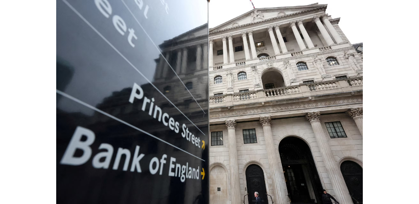 Η Τράπεζα της Αγγλίας κράτησε αμετάβλητα τα επιτόκια στο 3,75%