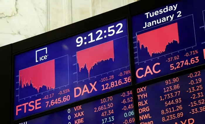 Πανικός στα ευρωπαϊκά χρηματιστήρια από τον νέο κορωνοϊό