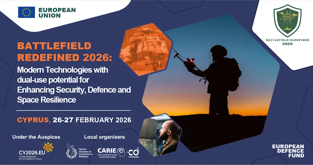 BATTLEFIELD ReDEFiNED 2026: Η κορυφαία εκδήλωση Άμυνας και Ασφάλειας επιστρέφει στη Λευκωσία