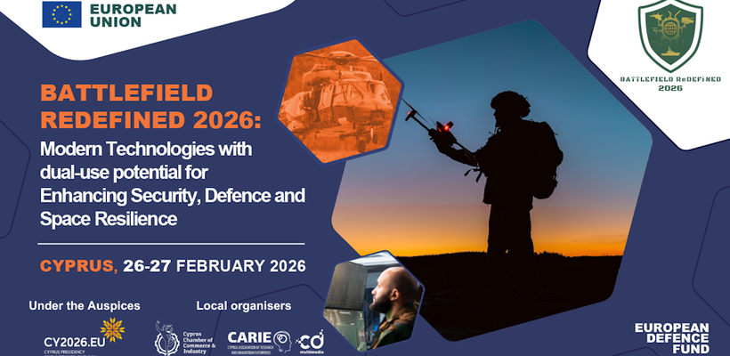 BATTLEFIELD ReDEFiNED 2026: Η κορυφαία εκδήλωση Άμυνας και Ασφάλειας επιστρέφει στη Λευκωσία