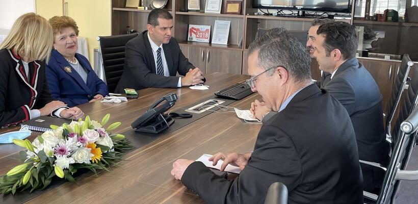 Επίσκεψη Υπουργού υγείας και γενικής διευθύντριας υπουργείου υγείας στην πολυκλινική υγεία