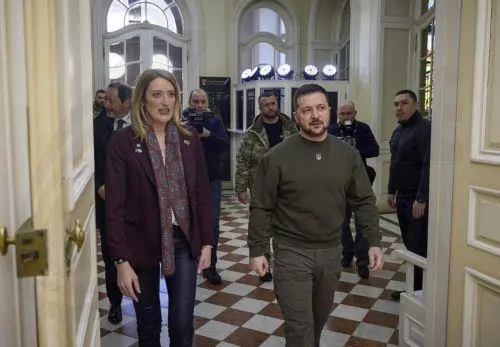 Στην Ουκρανία η Πρόεδρος του Ευρωπαϊκού Κοινοβουλίου
