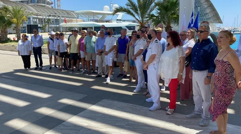 Υποδέχθηκαν το πρώτο κρουαζιερόπλοιο στην Αγία Νάπα (ΒΙΝΤΕΟ)